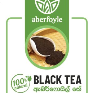 aberfoyle black Tea product label