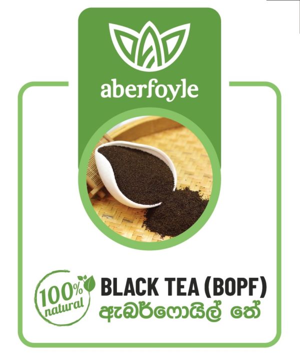 Aberfoyle Ceylon Tea BOPF label